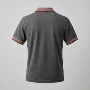 Camiseta Casual para Hombre, 100% Algodón, Diseño Sólido, Transpirable, de Secado Rápido, Colores Personalizables, Alta Calidad, Superventas - Product Image 3