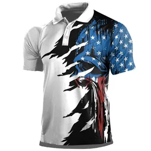 T-shirts imprimés pour hommes 100% coton, impression sérigraphique, manches courtes, coupe classique, haute qualité, anti-boulochage, respirant - Product Image 3