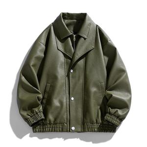 Classic <b>Mens</b> <b>Leather</b> <b>Jacket</b> Designed For Streetwear Styling Casual Wear And Everyday Use - Product Image 6