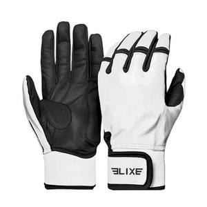 Gants de frappe de baseball ELIXE SPORTS pour adultes, en cuir pleine paume, fermeture auto-agrippante, respirants, légers et durables - Product Image 5
