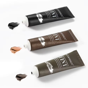 25ml <b>Lash</b> Brow Tint <b>Kit</b> Semi Permanent Eyelash Dye Black Brown Coffee Eyebrow Dye Cream Set - Product Image 2