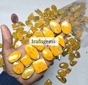 Cabochon en Quartz Abeille d'Amérique 100% Naturel, Haute Qualité, Fait Main, Coupe Ovale, 4-6mm, Pierre Précieuse en Vrac pour la Fabrication de Bijoux, Cristal - Product Image 3