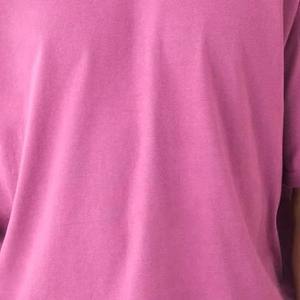 เสื้อยืดผู้ชายใหม่ใส่สบาย ผ้าฝ้าย 100% แขนสั้น ทรงบ็อกซี่ โอเวอร์ไซส์ มีทุกสี ดีไซน์เรียบ สีพื้น - Product Image 4