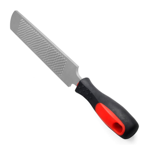 Double Sided Stainless Steel Hoof Rasp <b>File</b> with Rubber Handle Farrier Horseshoe Trimming Tool Reusable Hoof Rasp - Product Image 4