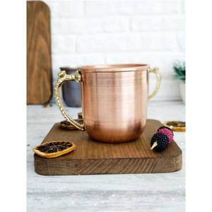 Mug à café en laiton personnalisé de haute qualité, design moderne, écologique, prix direct usine, fabriqué en Inde, 100 % vaisselle domestique écologique - Product Image 1