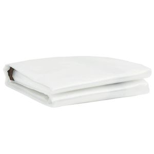 Bâche transparente avec œillets 6,6x9,8' en polyéthylène durable - Product Image 3