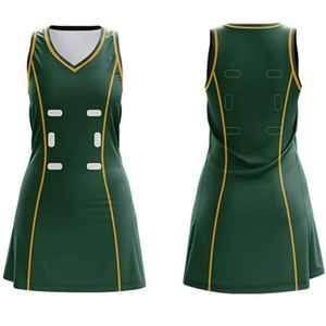 High Quality Breathable Mesh Sports Netball Jersey <b>Dress</b> for Girls Sublimated Tennis Uniforms Netball Sets - Product Image 4