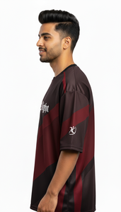 เสื้อยืดผู้ชายแฟชั่นทันสมัยทรงปกติ ผ้าโพลีเอสเตอร์/คอตตอน ระบายอากาศได้ดี แห้งเร็ว ลายพิมพ์ซับลิเมชั่น สไตล์ลำลอง สตรีทแวร์ - Product Image 3