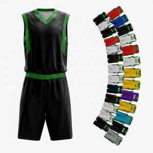 Maillot de basket-ball personnalisé réversible imprimé, vêtements de sport de qualité supérieure pour les joueurs d'équipe, nom du joueur, vêtements de sport légers, séchage rapide, uniforme d'entraînement et de match - Product Image 1