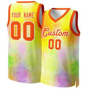 Camisetas de Baloncesto para Adultos al por Mayor, Personalizadas con Impresión por Transferencia de Calor, Transpirables, de Secado Rápido, Tallas Grandes - Product Image 4
