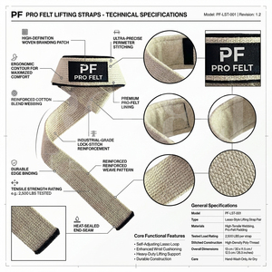 Sangles de poignet légères personnalisées avec logo, couleur sable, en coton, pour musculation, haltérophilie, entraînement, soutien de la préhension - Product Image 2