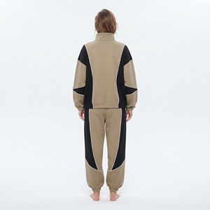 Ensemble survêtement léger pour femme avec veste zippée et pantalon - Product Image 2