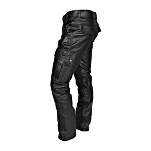 Pantalones Casuales de Cuero para Hombre, Ligeros, Transpirables y Ecológicos, de Alta Calidad, con Diseño de Color y Logotipo Personalizados, Venta al Por Mayor - Product Image 2