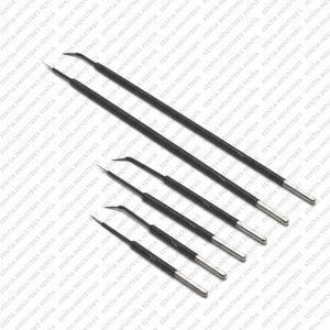 Juego de agujas de microdiseción Top Colorado, rectas y curvas, de tungsteno, para electrodos quirúrgicos, compatibles con lápiz ESU. - Product Image 5