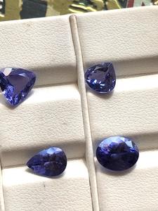Piedras Preciosas Sueltas de Tanzanita Natural, Calidad AA, Corte Pera, Azul, 2-3 Quilates, para Joyería de Lujo, Piedra de Nacimiento de Diciembre - Product Image 2