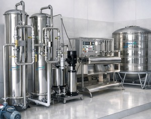 Projet clé en main d'eau minérale complète |   Système de purification d'eau potable personnalisé pour usine, avec échange d'ions, osmose inverse (RO), contrôle PLC et défluoruration - Product Image 4