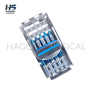 Dental Implant <b>Guided</b> Internal Irrigation <b>Drill</b> Kit With Stoppers Titanium Coated Surgical <b>Drills</b> Stainless Steel Instruments CE - Product Image 2