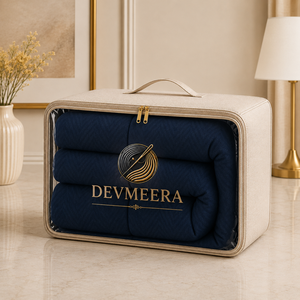 Couette en microfibre bleu royal pour lit double, douce, confortable, durable, hypoallergénique, légère, pour toutes les saisons, pour la maison et la chambre à coucher - Product Image 5