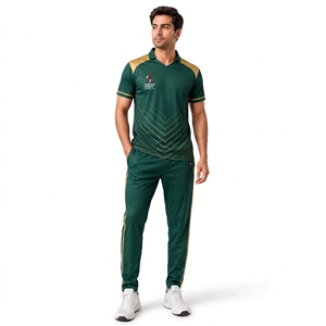 Uniforme de Cricket Personalizado con Doble Costura, Camiseta Deportiva Ligera, Transpirable, Antibacteriana y de Secado Rápido de Alta Calidad - Product Image 1