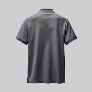 Chemise Homme Printemps Haut de Gamme Personnalisée en Toile Respirante Écologique à Manches Courtes et Col Rabattu Tricotée 100% Coton - Product Image 5