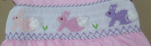 Combinaison rose à volants pour filles, manches à volants, design brodé, style printanier mignon, écologique, respirante, en coton doux - Product Image 3