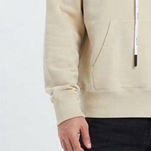 Sweat-shirt à capuche beige pour homme, personnalisé avec logo, imprimé palmier, coupe classique, en coton French Terry, décontracté, pour l'automne – Meilleures ventes - Product Image 6