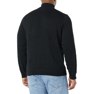 2026 High Quality Stand Collar 1/4 <b>Half</b> <b>Zip</b> Sweatshirt Fleece Thick Pullover Plain <b>Men's</b> Streetwear Oversized Sweatshirt - Product Image 3