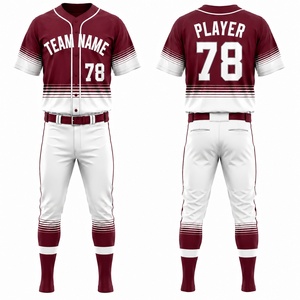 Maillot de baseball professionnel en maille légère, uniforme personnalisé, vêtements de sport d'équipe – Fabricant – Offre Spéciale - Product Image 3