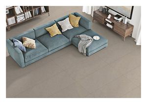 Revêtement de sol de luxe en porcelaine effet marbre blanc ivoire 600x1200mm, finition satinée mate réfléchissante, pour l'hôtellerie et l'habitat - Product Image 5