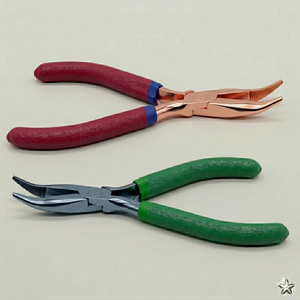 Professional High-Quality 100% Stainless Steel Curved Jaw Pliers for Hair <b>Extension</b> <b>Beads</b> Accessories Tools Pliers Set - Product Image 4