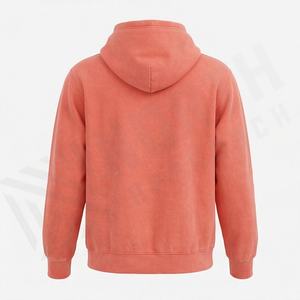 Sudadera con Capucha Vintage para Hombre, Talla XL, Lavado Ácido, 100% Algodón, Secado Rápido, Logotipo Personalizado, Color Personalizado, Talla Grande, Estampado Invernal, OEM - Product Image 2