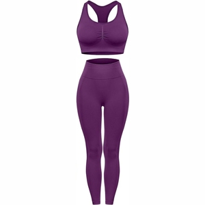 Shorts de sport sans couture pour femmes, extensibles, compressifs, pour yoga et fitness, effet sculptant - Product Image 1