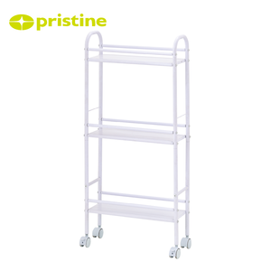 Best OEM SALE Metal Organizer Taiwan Manufacturer Home Storage Household DIY Housewares Slim Modern Three-Layer Wardrobe - Product Image 5