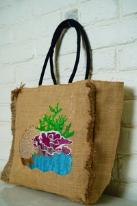 Sacs fourre-tout en jute tendance pour femmes 2026, style bohème, faits à la main, sacs bandoulière messager, pour la plage, avec fermeture éclair, pour le quotidien et les voyages - Product Image 3