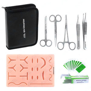 High-Quality Skin-Like Silicone <b>Suture</b> <b>Kit</b> for Medical Students Surgical Practice <b>Kit</b> at Factory Price Medic Instrument - Product Image 1