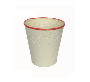 Decorative Metal Flower <b>Pot</b> <b>for</b> Balcony Gardening Patio Decoration and Floral Styling - Product Image 1