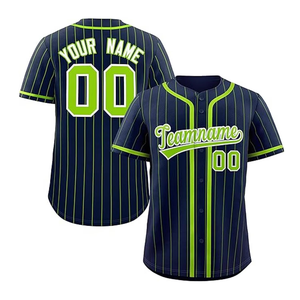 Camiseta de Béisbol OEM de Manga Corta Barata al por Mayor, Fabricante de Camisetas de Béisbol con Estampado por Sublimación, Camiseta con Botones - Product Image 3