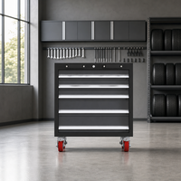 Armoire à outils mobile en acier laminé à froid, armoire de rangement industrielle, tiroirs verrouillables, poste de travail d'entrepôt, service personnalisé