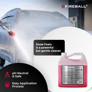 Espuma de Nieve Pre-Lavado para Autos Fireball, 4000 ml, Segura para Selladores de Cera, Fragancia Suave/Fresca, Deja la Superficie Brillante para Autos y Motos - Product Image 6