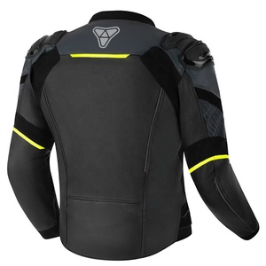 High Quality Outdoor Use Custom Made Motorbike Leather Jacket Men Lightweight Winter Wear Genuine Leather Motorbike Jacket - Product Image 3