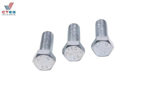 สลักเกลียวหกเหลี่ยมโครงสร้างเหล็กกล้าคาร์บอน คลาส 8.8 และ 10.9 F10T ความแข็งแรงสูง ผลิตในเวียดนาม สำหรับงานก่อสร้าง - Product Image 3