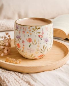 FENN Tasse à café en céramique personnalisée haut de gamme 350 ml, tasse à thé au lait en porcelaine, tasses en céramique avec logo personnalisé pour restaurant - Product Image 4
