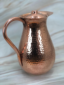 Classic Design Eco-Friendly Handicraft Brass Pitcher High Quality Metal Drink Ware and <b>Water</b> <b>Kettles</b> Classic Design Drinkware - Product Image 5