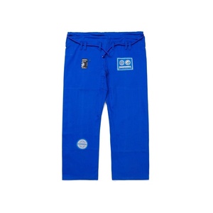 Kimono de Jiu-Jitsu Brasileño Shoyoroll Azul, 100% Algodón, Corte Regular, Unisex para Adultos, Uniforme de Judo, Ropa de Artes Marciales - Product Image 3