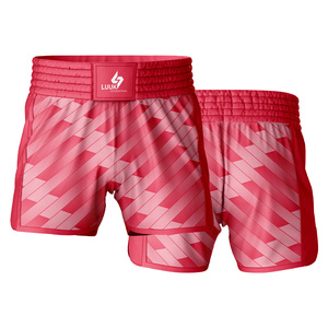 Shorts d'arts martiaux mixtes personnalisables, imprimé camouflage vert par sublimation, séchage rapide, 100% polyester, taille adulte homme, shorts MMA - Product Image 6