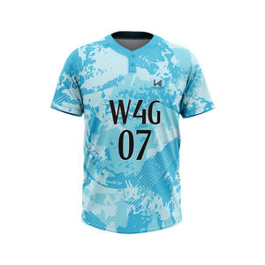 Maillots de baseball personnalisés pour hommes – Tenues brodées sur mesure avec logos, respirants, haute qualité, 100 % polyester, fabrication OEM - Product Image 1