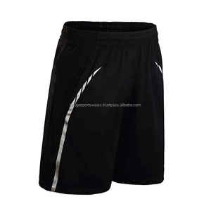 Pantalones Cortos de Bádminton Unisex Personalizados, de Lona, Color Sólido, Poliéster/Algodón, Transpirables, de Secado Rápido, para Gimnasio y Entrenamiento - Product Image 3