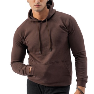 Sweat-shirts à capuche personnalisés 100 % coton prérétréci et polyester de haute qualité avec logo pour hommes, grandes tailles, imperméables, brodés, avec doublure technique - Product Image 3