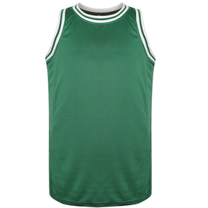 Maillots de basket-ball 100% respirants en tissu mesh, de haute qualité, à prix de gros, couleur unie, logo personnalisé imprimé, séchage rapide - Product Image 1