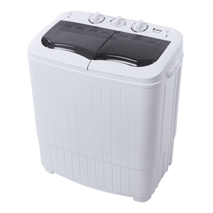 Mini lavatrice con copertura grigia automatica - Product Image 3